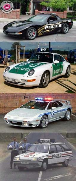 les voitures de police confirment que...